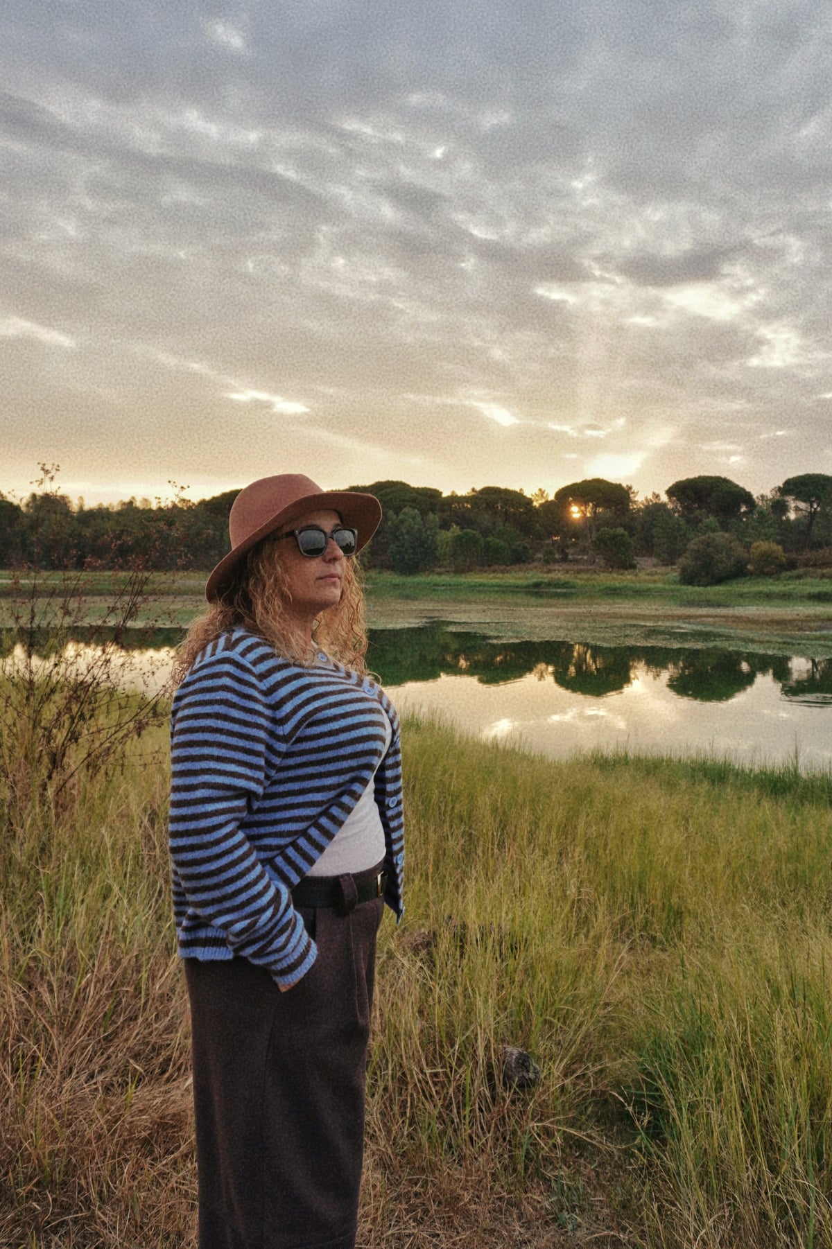 Cardigan Maria - azul