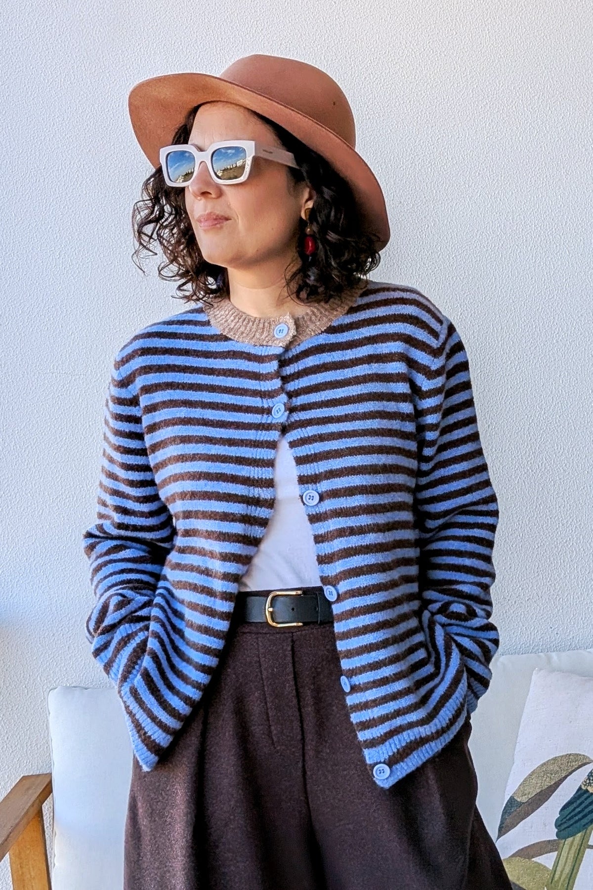Cardigan Maria - azul
