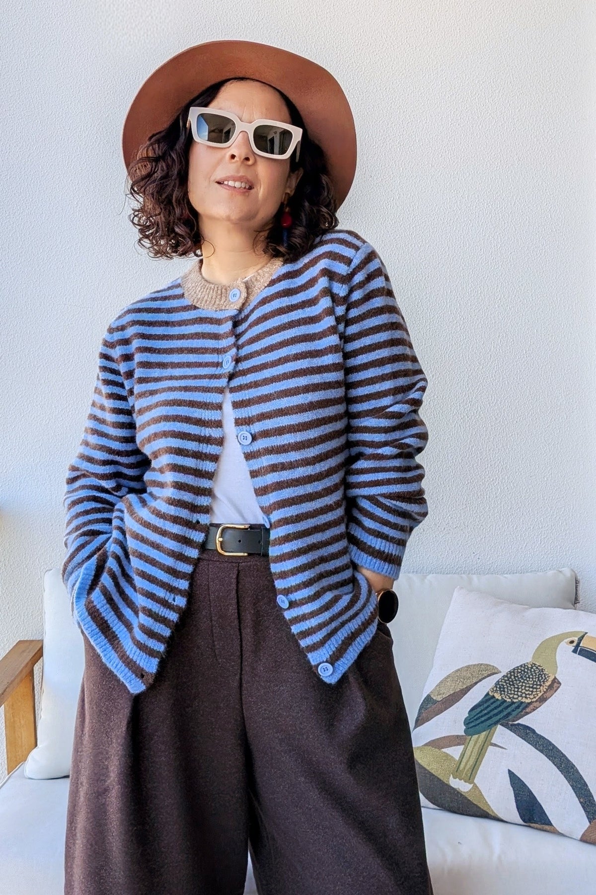 Cardigan Maria - azul