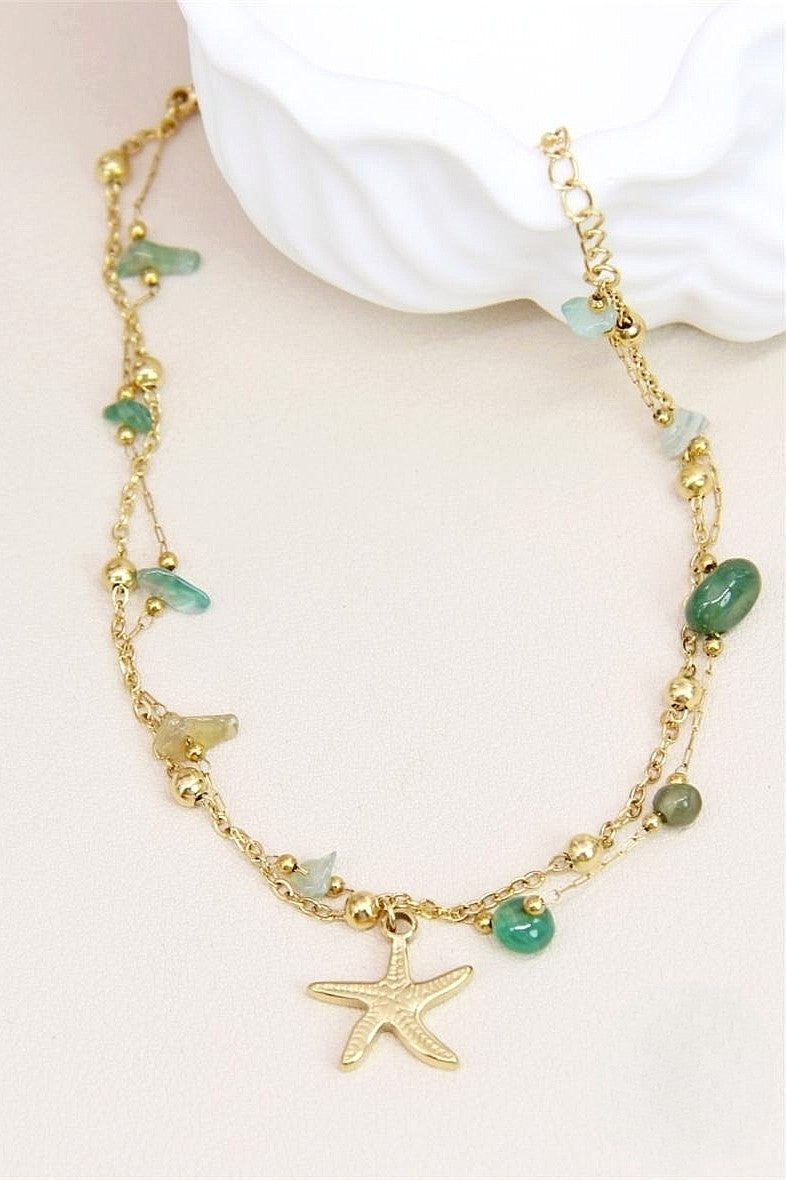 Pulseira de pé Estrela
