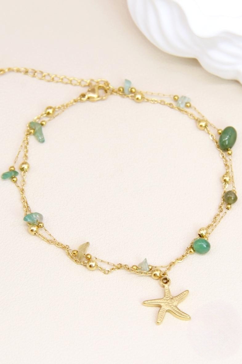 Pulseira de pé Estrela